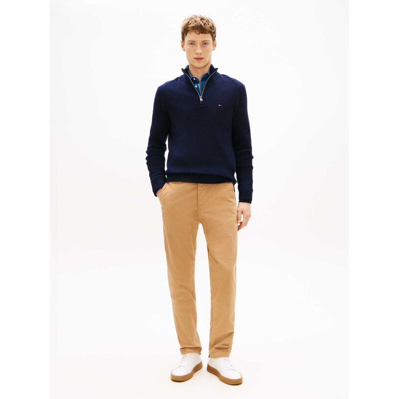 Tommy Hilfiger Pure Lambswool Half-Zip Jumper image number 3